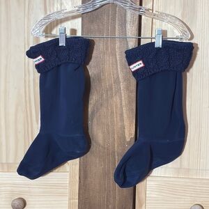 Hunter Navy Blue Socks